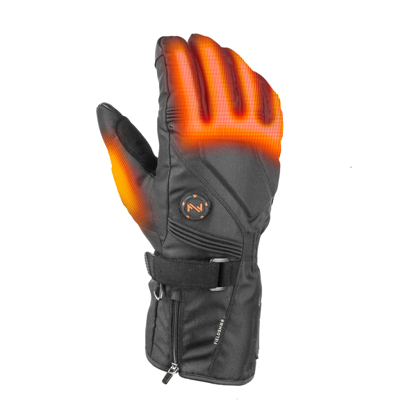 Mobile Warming Unisex Black Heated Gloves, 3X, 7.4V MWUG03010720